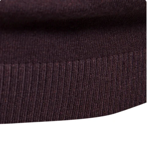 Arven Turtleneck Sweater – Men’s Luxury Cotton Blend Knit