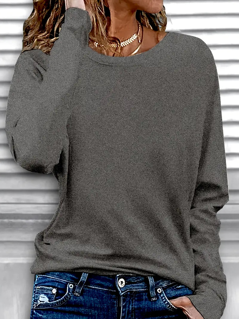 Lunelle 3-Piece T-Shirt Set – Women’s Long Sleeve Casual Tops