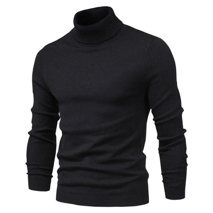 Arven Turtleneck Sweater – Men’s Luxury Cotton Blend Knit