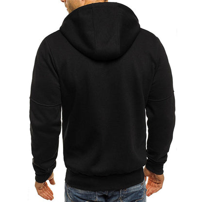 Draven Zip Hoodie – Men’s Sporty Full-Zip Sweatshirt