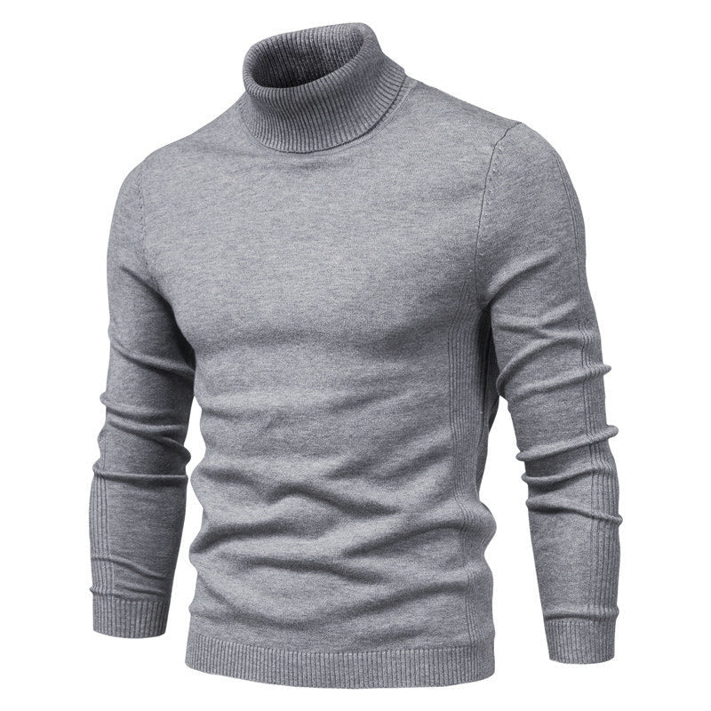 Arven Turtleneck Sweater – Men’s Luxury Cotton Blend Knit
