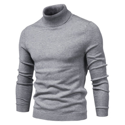 Arven Turtleneck Sweater – Men’s Luxury Cotton Blend Knit