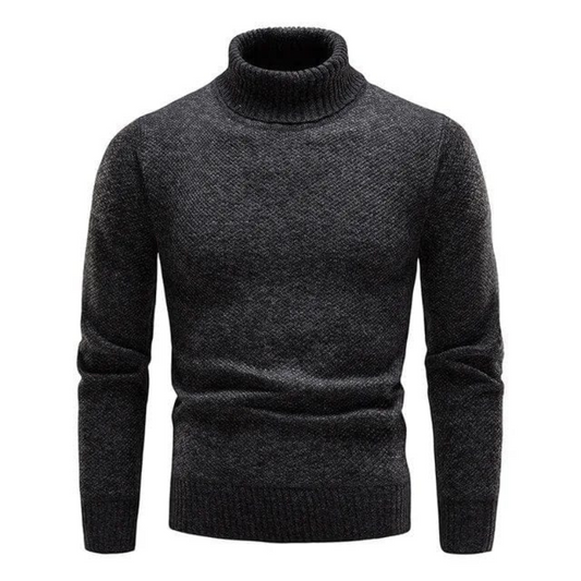 Varyn Turtleneck Sweater – Men’s Elegant Slim-Fit Knit