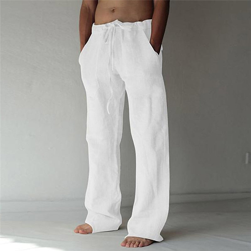 Aven Linen Pants – Men’s Casual Breathable Trousers